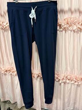 ZYIA Active Navy Blue Cozy Joggers